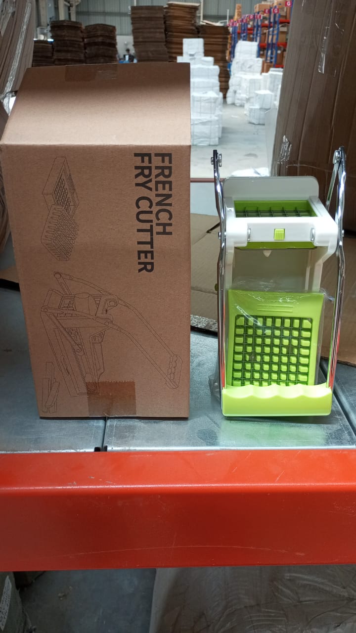 French Fry Cutter, Great with Vegetables, Potato Fries Cutter Professional Vegetable Cutter Stainless Steel Cutter Potato, Onions, Carrots, Cucumbers, Fruits Potato Cutter (1 pc) French Fry Cutter, Great with Vegetables, Potato Fries Cutter Professional Vegetable Cutter Stainless Steel Cutter Potato, Onions, Carrots, Cucumbers, Fruits Potato Cutter (1 pc)